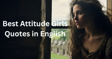 Best Attitude Girls Quotes in English